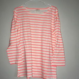 Thicker material three quarter sleeve Jcrew shirt